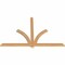 Ekena Millwork Redmond Smooth Timber Gable Bracket, Western Red Cedar, 72"W x 48"H x 1 1/2"D x 3 1/2"F, 16/12 Pitch GBW072X48X0204RED00SWR - alternate 2